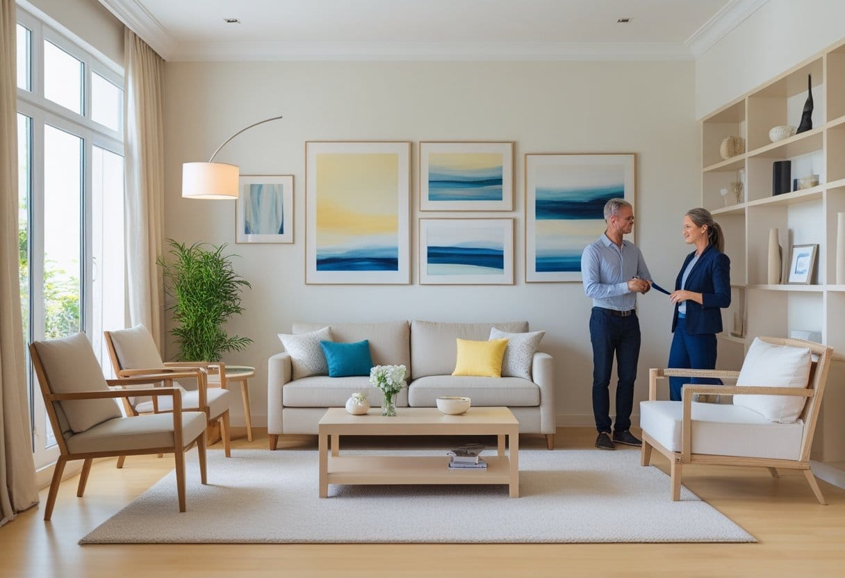 Saadan skaber du et harmonisk hjem med kunst og moebler